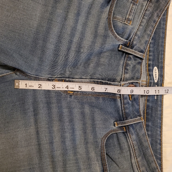 Old Navy Kicker Boot-cut Mid Rise Flare Jeans Size 8 Short - Picture 12 of 13